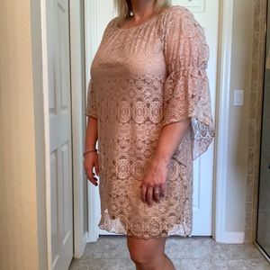 New Directions Lace Dress Size XL